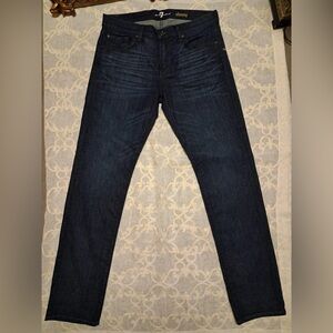 7 FOR ALL MANKIND Men’s The Slimmy Jeans Blue -Size 34